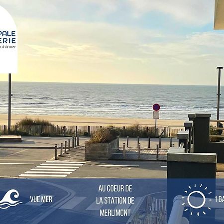 L'Echappee Avec Vue Sur La Mer Merlimont Plage Exteriör bild